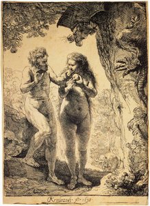 Adem ve Havva, 1638. by Rembrandt van Rijn