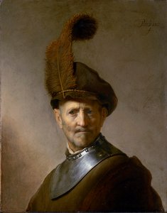 An Old Man in Military Costume (formerly called Portrait of Rembrandt