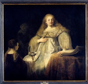 Artemise. 4. yüzyılda Halikarnas şehrinin kraliçesi Artemise I. (Roughenides İmparatorluğu). Harmenszoon van Rijn dit Rembrandt