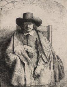 Clement de Jonghe, 1651. by Rembrandt van Rijn