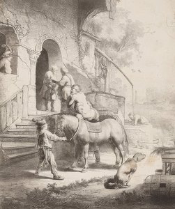 İyi Samiriyeli. 1633 by Rembrandt van Rijn