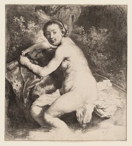 Diana Banyoda by Rembrandt van Rijn