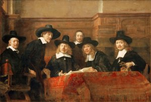 Bu Çelik Ustaları by Rembrandt van Rijn