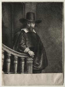 Ephraim Bonus, Yahudi Hekim by Rembrandt van Rijn