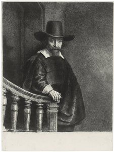 Ephraim Bueno, Yahudi Hekim, 1647 by Rembrandt van Rijn
