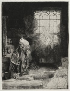 Faustus, c. 1652. by Rembrandt van Rijn