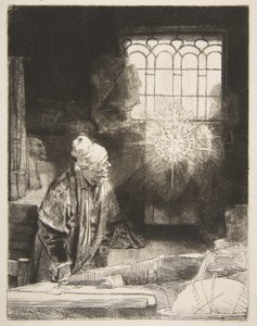 Faust, yaklaşık 1652. by Rembrandt van Rijn