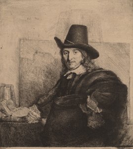 Jan Asselijn, c. 1647. by Rembrandt van Rijn