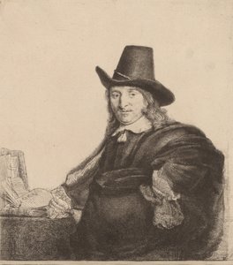 Jan Asselijn, c. 1647. by Rembrandt van Rijn