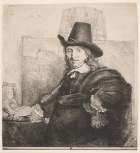 Jan Asselin, ressam by Rembrandt van Rijn