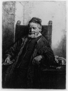 John Lutma, Kuyumcu, 1656 by Rembrandt van Rijn