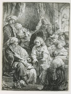 Joseph Rüyalarını Anlatıyor, 1638 by Rembrandt van Rijn