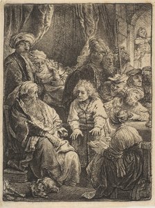 Joseph Rüyalarını Anlatıyor, 1638. by Rembrandt van Rijn