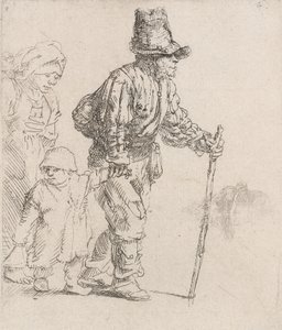 Serseri Köylü Ailesi, c. 1652. by Rembrandt van Rijn