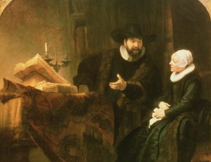Cornelius Anslo ve Karısının Portresi, 1641