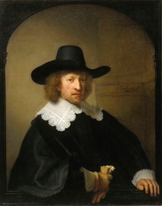 Nicolaes van Bambieck'in portresi, 1641. by Rembrandt van Rijn