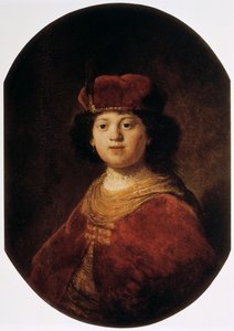 Bir Çocuğun Portresi, 17. yüzyıl by Rembrandt van Rijn
