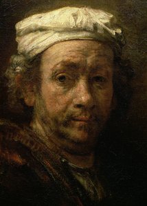 Sanatçının Şövalesindeki Portresi, yüz detayı, 1660 (91054 detayı)