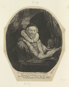 Portret van de Remonstrante, Jan Wtenbogaert