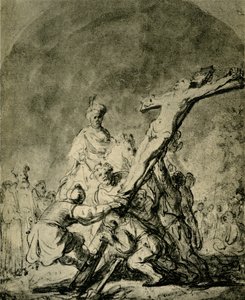 Haç Yükseltme by Rembrandt van Rijn
