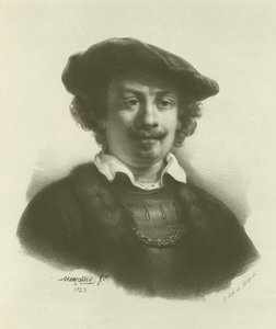 Rembrandt van Rijn, Dutch artist  by Rembrandt van Rijn
