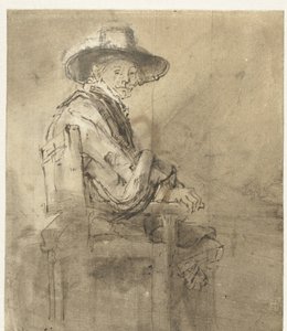 Oturan Sendika: Drapers' Guild'den Jacob van Loon Sendikası, Jacob van Loon, Oturan by Rembrandt van Rijn