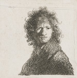 Kaşlarını çatan Otoportre, 1630 by Rembrandt van Rijn