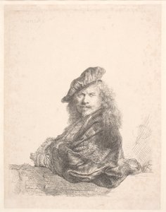 otoportre by Rembrandt van Rijn