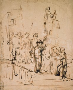 Susanna Yargılamaya Getirildi, 17. yüzyıl by Rembrandt van Rijn
