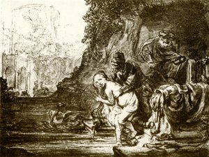Susanna ve Yaşlılar by Rembrandt van Rijn