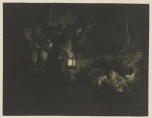 Çobanların Hayranlığı Çobanların Hayranlığı: Bir gecelik by Rembrandt van Rijn