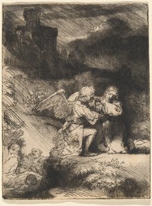 Bahçedeki Acı by Rembrandt van Rijn
