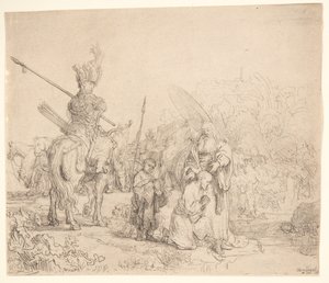 Hadım Vaftizi by Rembrandt van Rijn