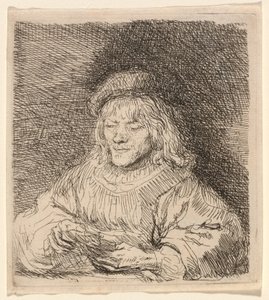 kart oyuncusu by Rembrandt van Rijn
