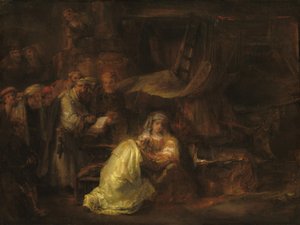 Sünnet, 1661. by Rembrandt van Rijn