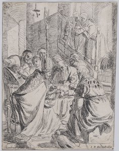 Sünnet, ca. 1625., yakl. 1625. by Rembrandt van Rijn
