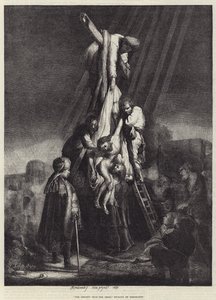 Haçtan İniş by Rembrandt van Rijn