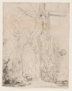 Haçtan İniş: Bir Eskiz by Rembrandt van Rijn