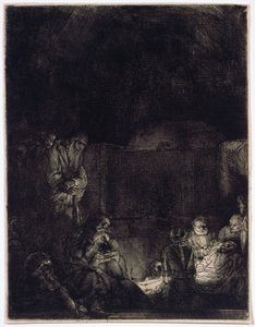 mezar by Rembrandt van Rijn