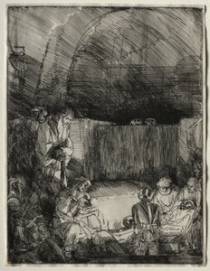 Mezar, c. 1654. by Rembrandt van Rijn