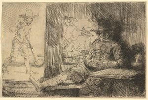 Golf Oyuncusu by Rembrandt van Rijn
