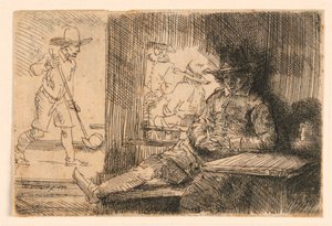 Golf Oyuncusu by Rembrandt van Rijn