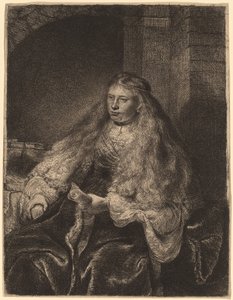 Büyük Yahudi Gelin by Rembrandt van Rijn