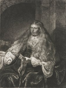 Büyük Yahudi Gelin, 1635 by Rembrandt van Rijn