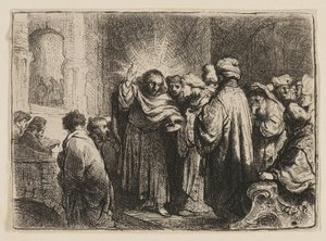 haraç para by Rembrandt van Rijn