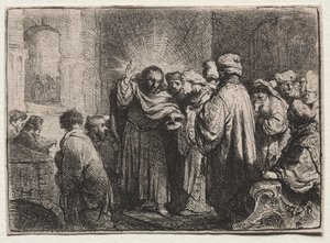 Haraç Parası, c. 1635. by Rembrandt van Rijn