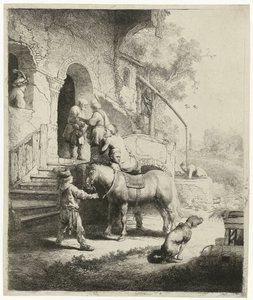 iyi Samiriyeli by Rembrandt van Rijn