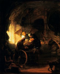 Tobias Görüşünü Babasına Döndürür, 1636 by Rembrandt van Rijn
