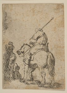 Atlı Türbanlı Asker, yak. 1629. by Rembrandt van Rijn