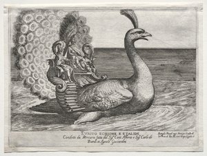 Cosimo di Medici'nin Evliliği için Floransa'daki Arno Nehri'nde Temsil Edilen Deniz Muharebesi, 1608.